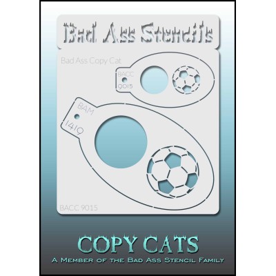 Bad Ass Copy Cat Stencil 9015 Bad Ass Copy Cat Stencil 9015